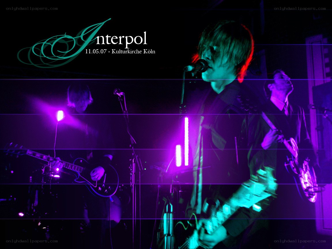 Interpol concert in Cologne
