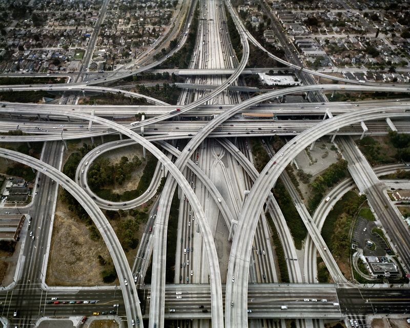 Interstate Highway Interchange — Gray