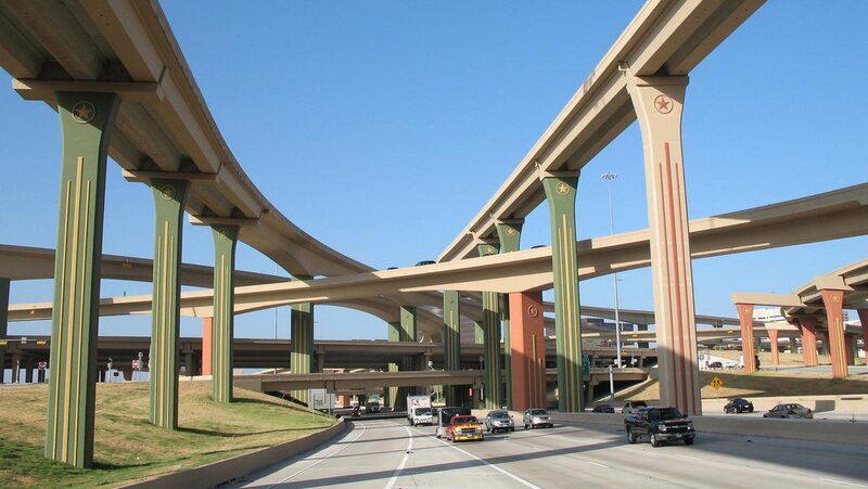 Interstate Highway Interchange