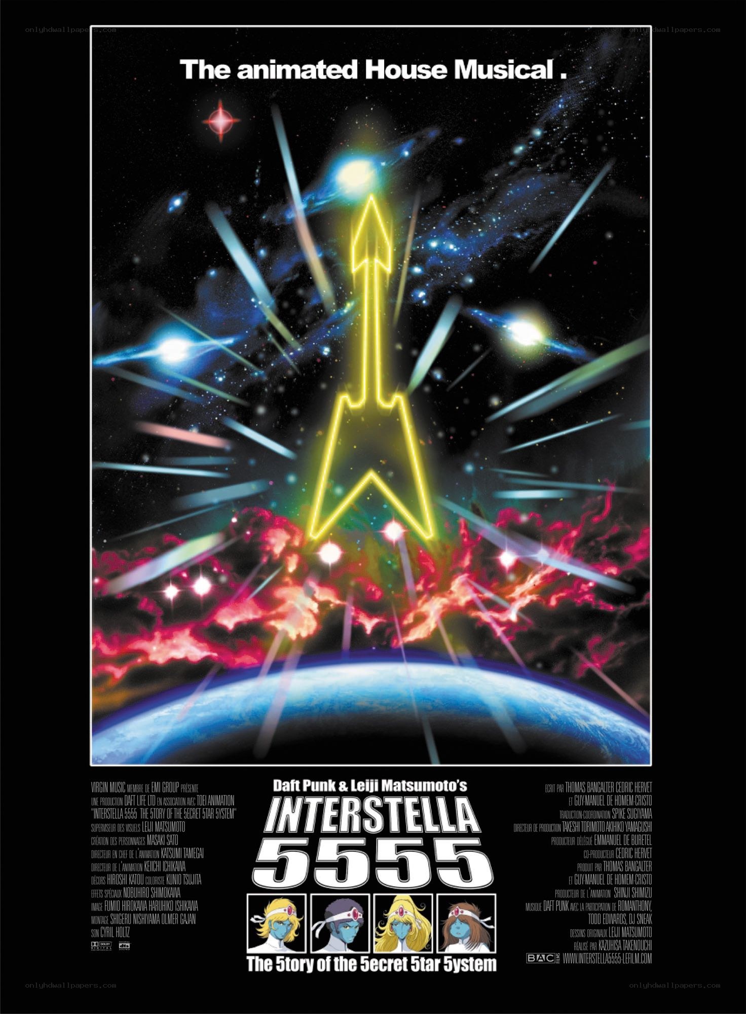 Interstella 5555 movie poster