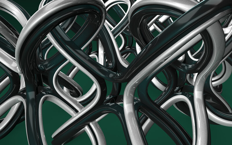 Interwoven Metallic Tubes
