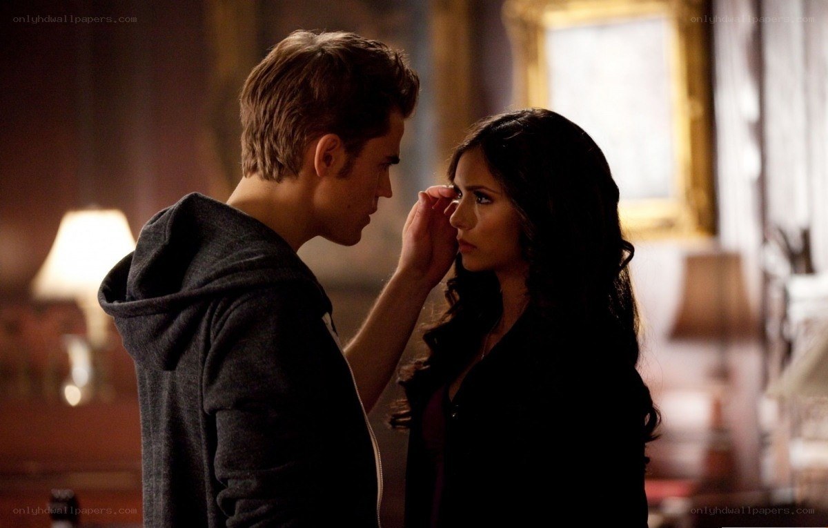 intimate moment between two people