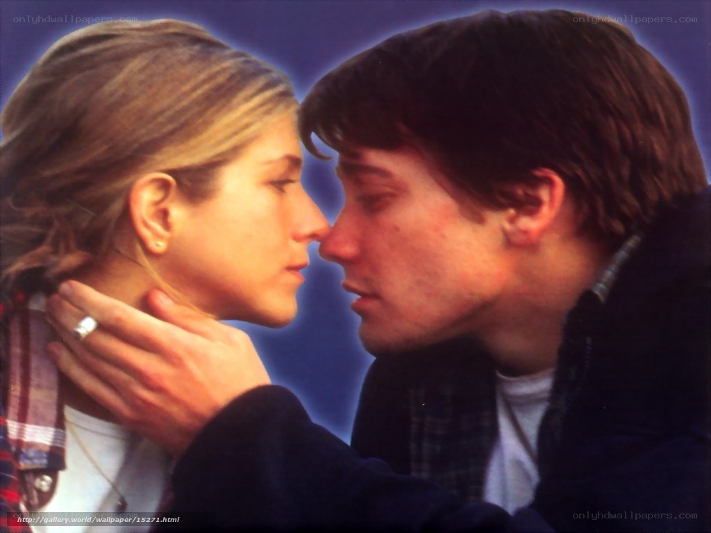 intimate moment between two people