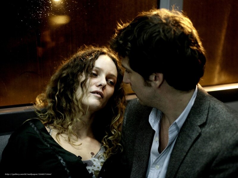 intimate moment in a train