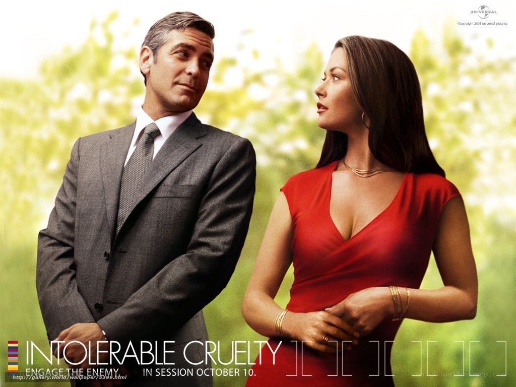 Intolerable Cruelty movie poster