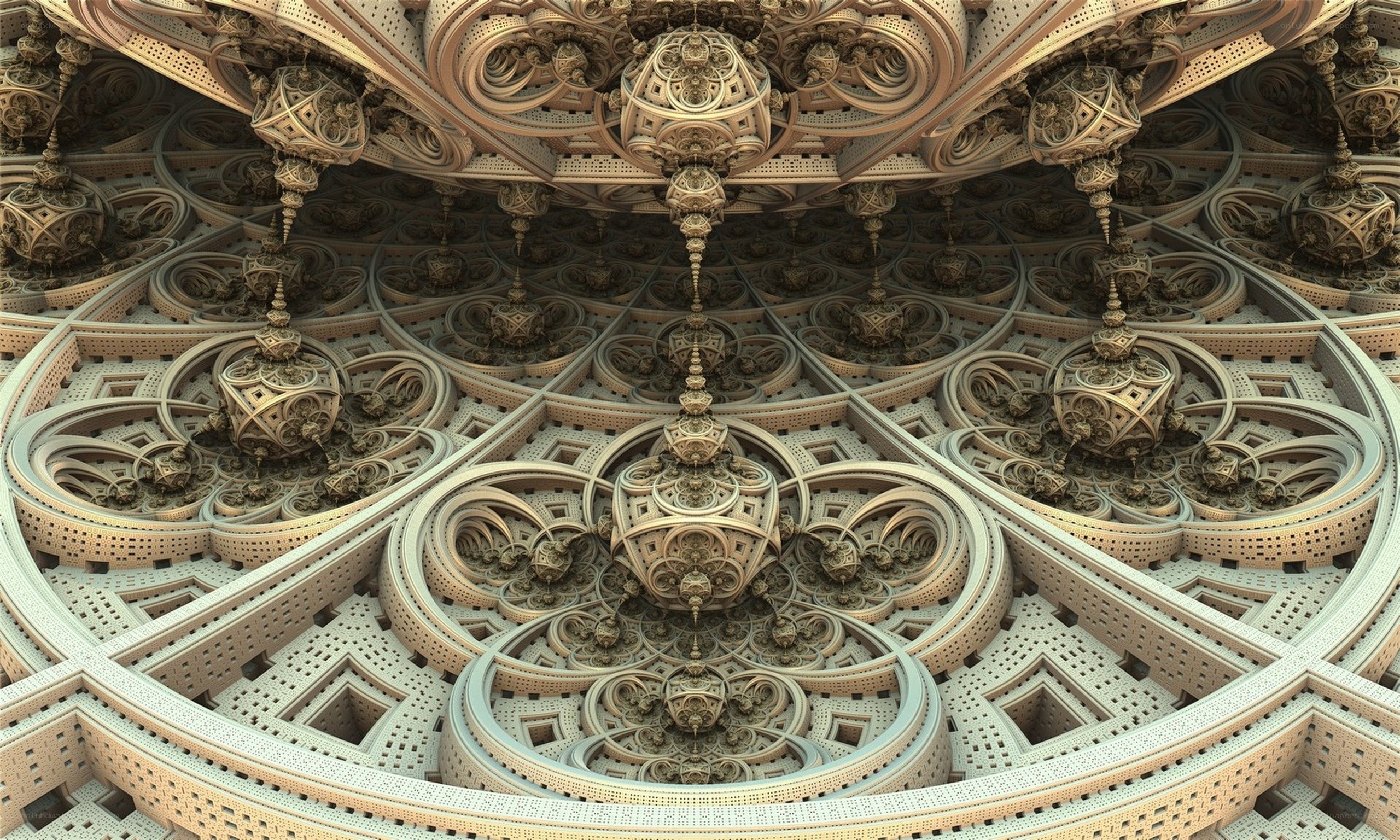 Intricate fractal architecture