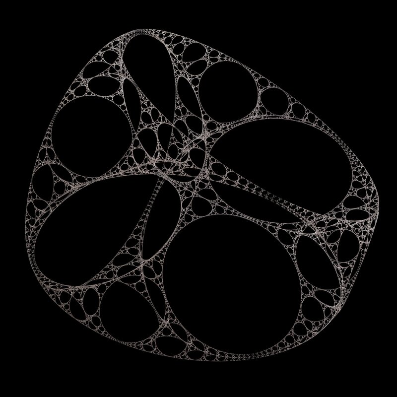 intricate fractal network