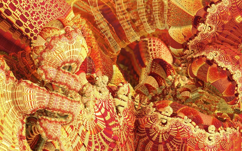 intricate fractal patterns