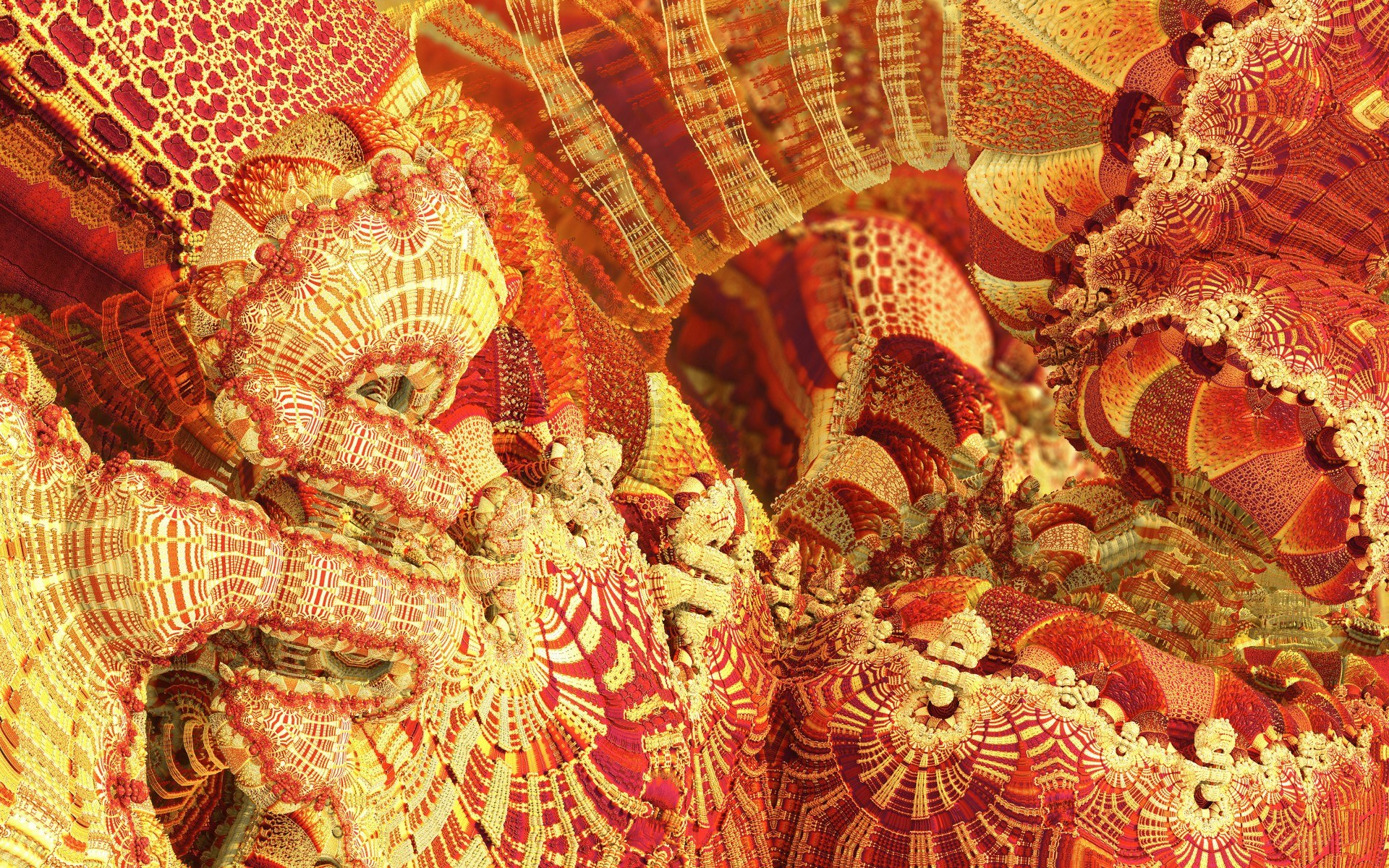 intricate fractal patterns