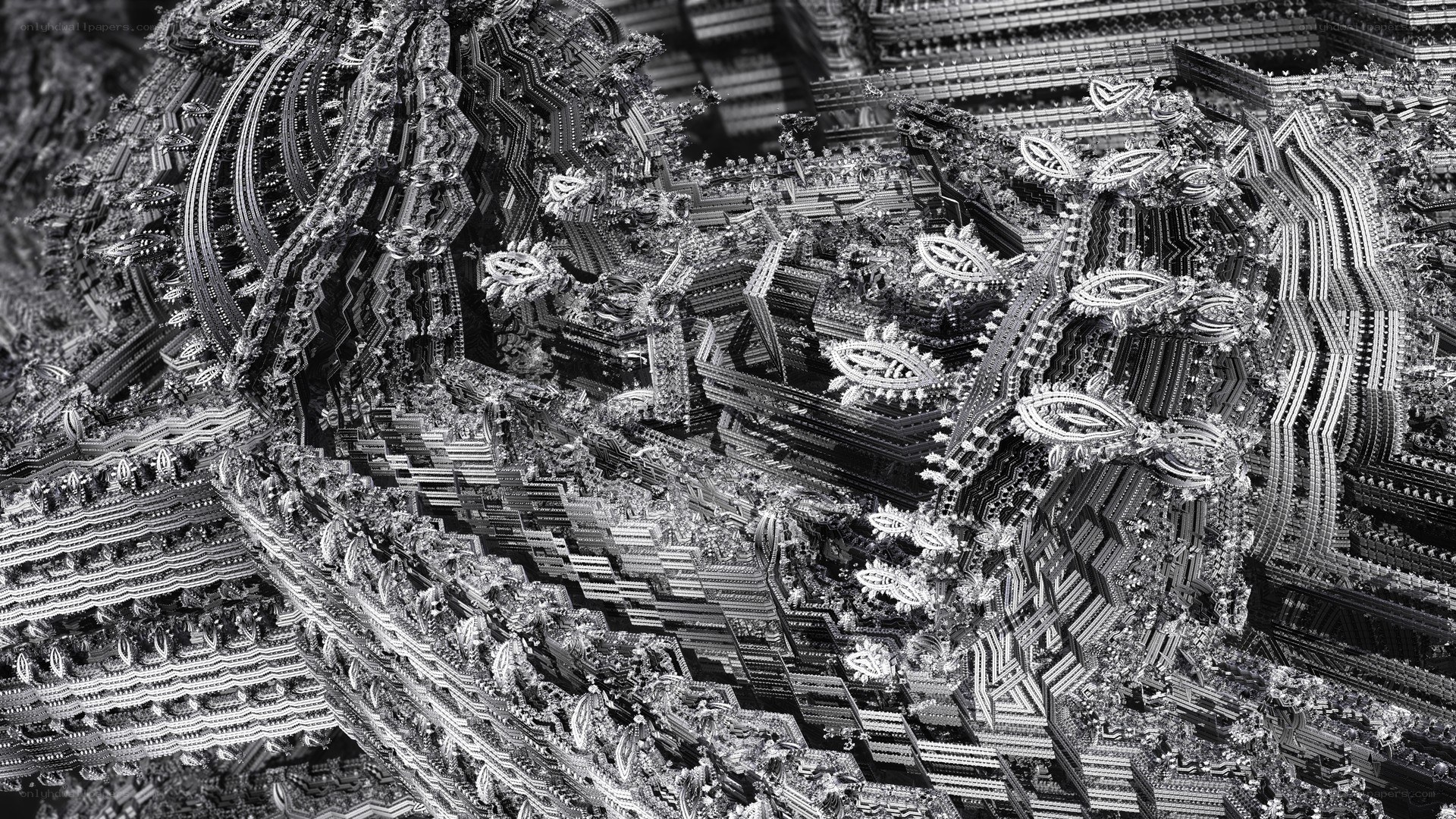 intricate fractal structure