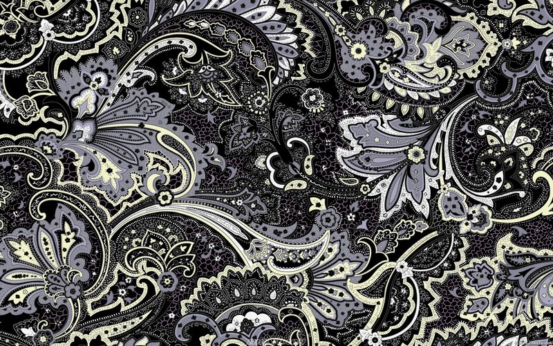 intricate paisley pattern design