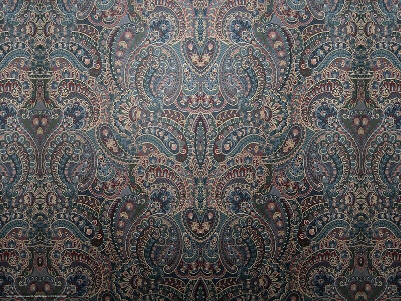 intricate paisley pattern