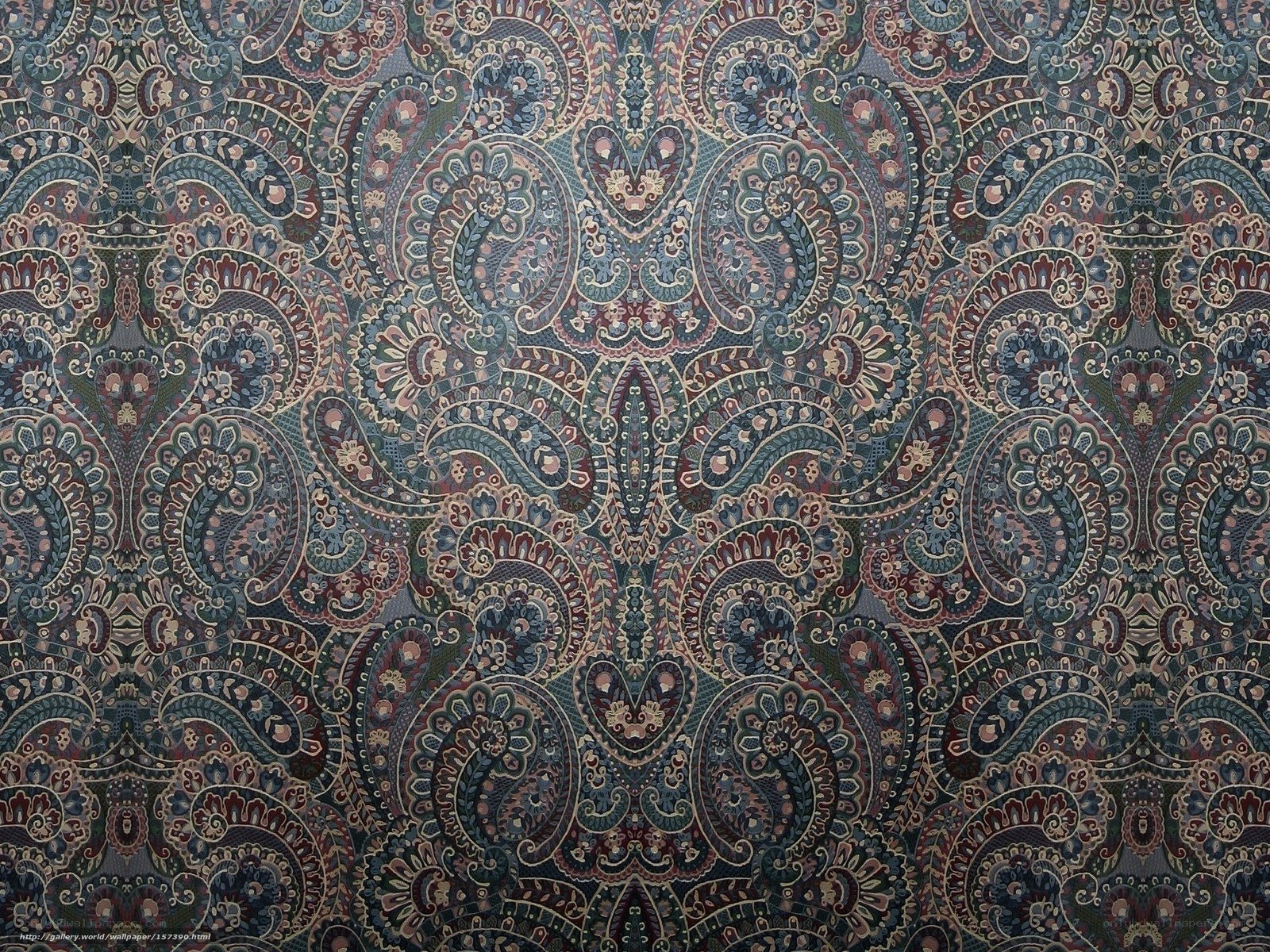 intricate paisley pattern