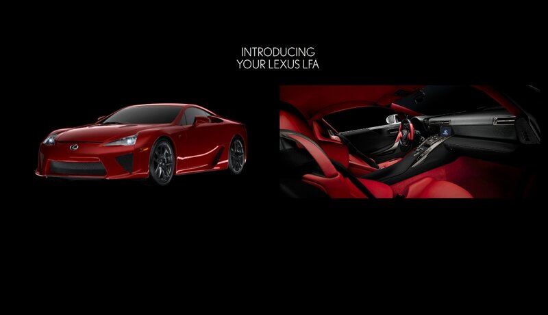 Introducing the Lexus LFA