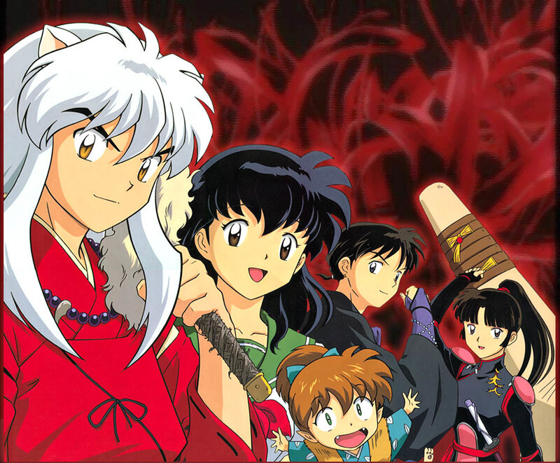 Inuyasha and friends group