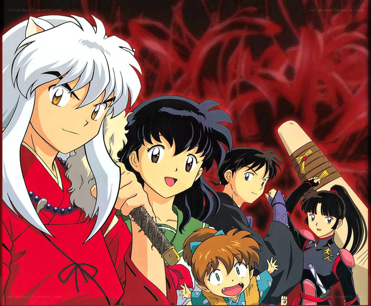 Inuyasha and friends group