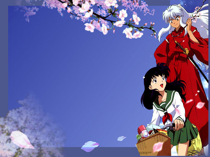 Inuyasha and Kagome — Blue, Serene