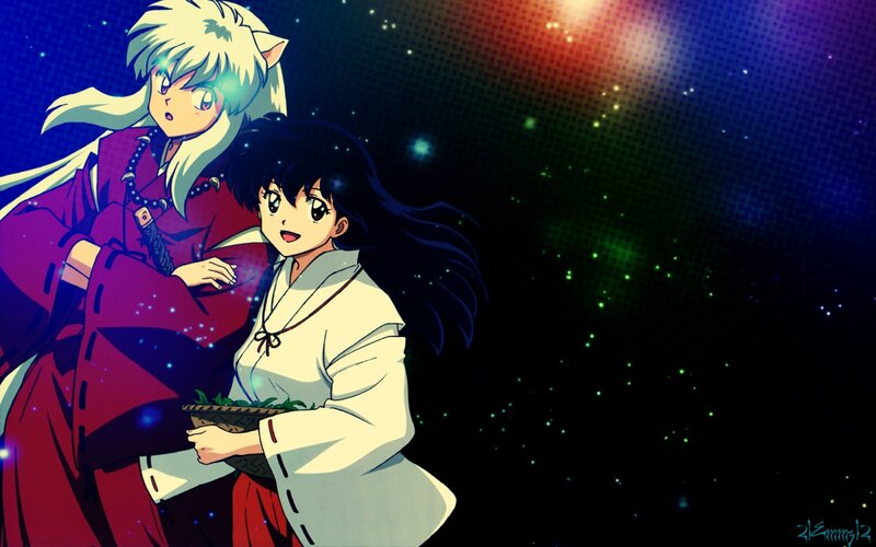 InuYasha and Kagome — Blue