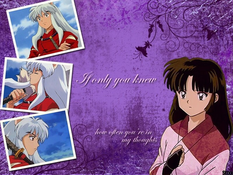Inuyasha and Kagome collage