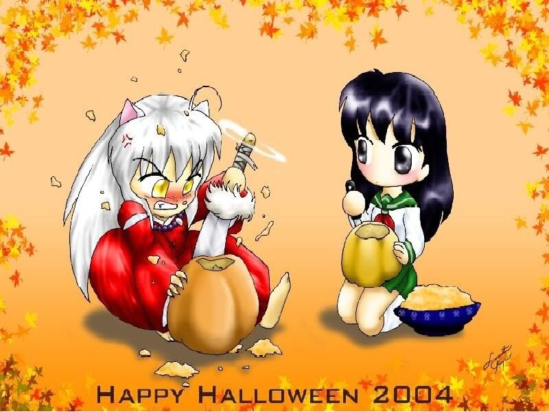 Inuyasha and Kagome Halloween