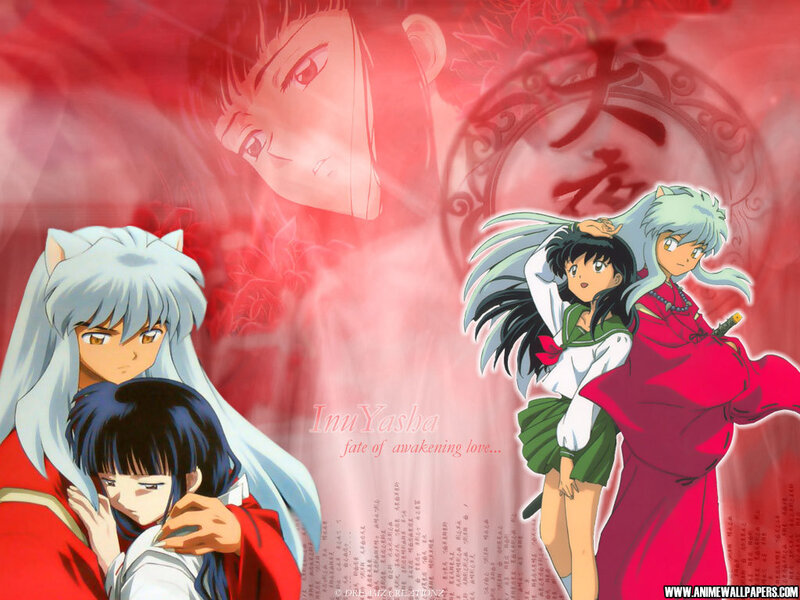 Inuyasha and Kagome — Red, Dramatic
