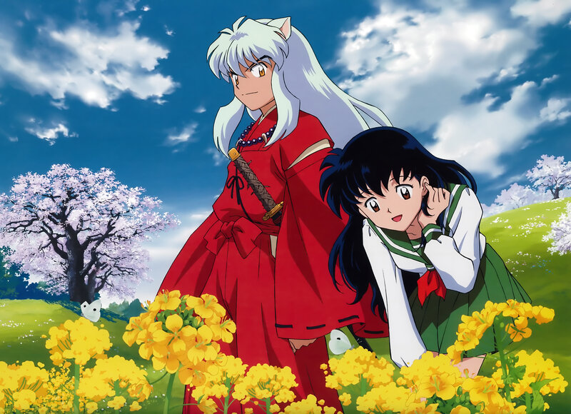 InuYasha and Kagome — Red