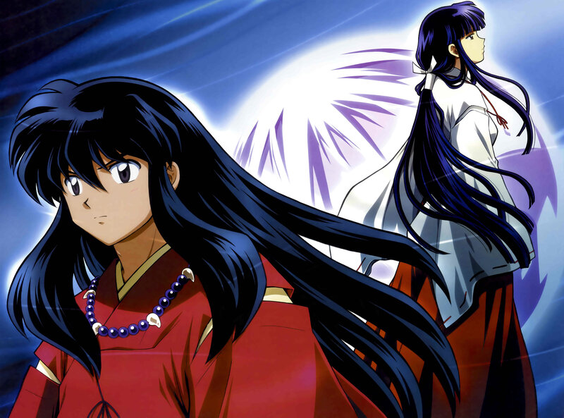 Inuyasha and Kikyo characters