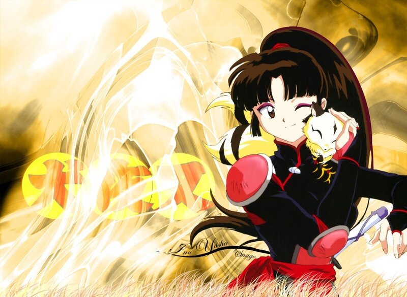 Inuyasha and Shippo artwork