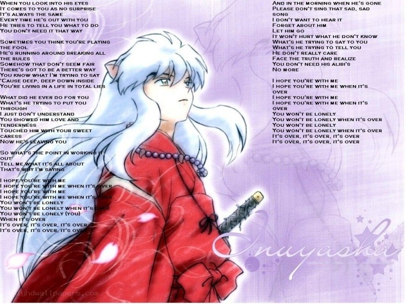 Inuyasha anime character art