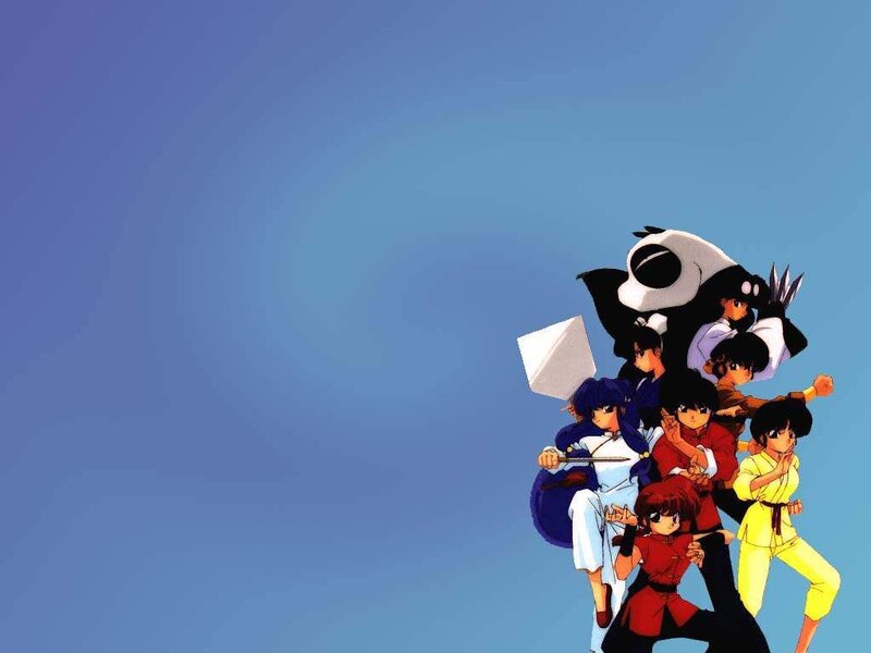 Inuyasha anime group scene