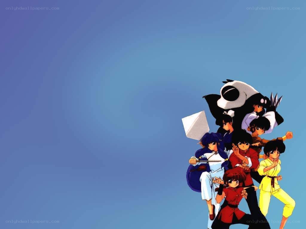 Inuyasha anime group scene