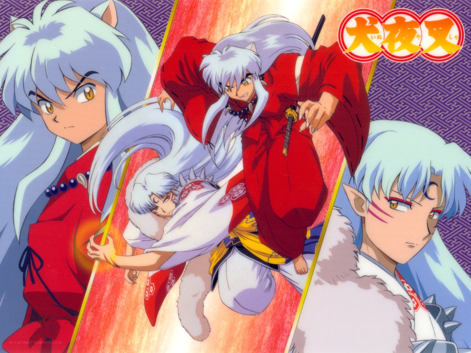 Inuyasha character collage