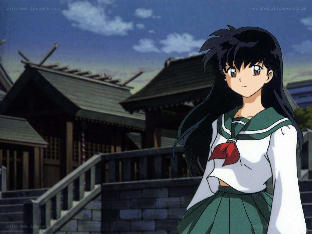 Inuyasha character in school uniform