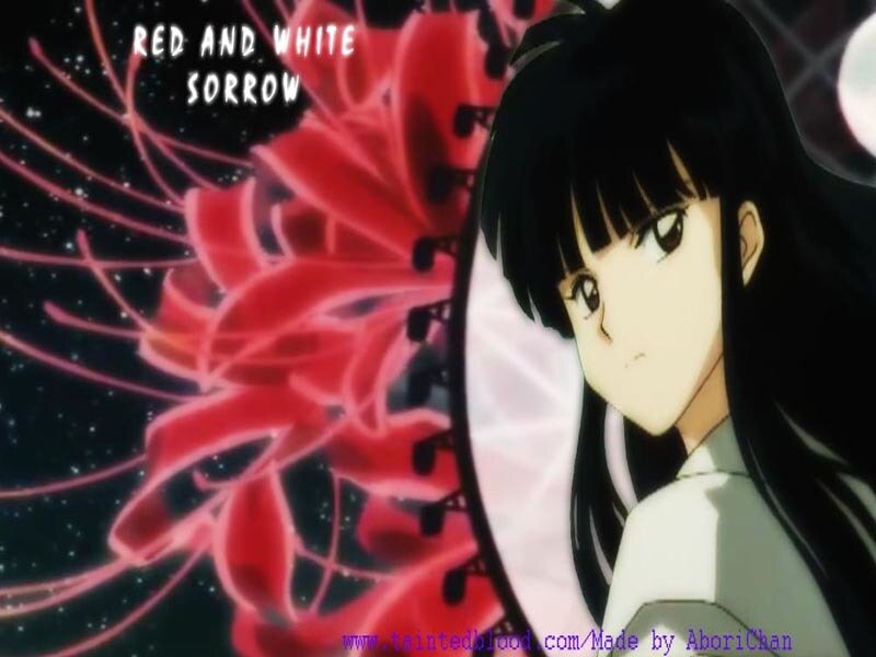 Inuyasha character with red flower