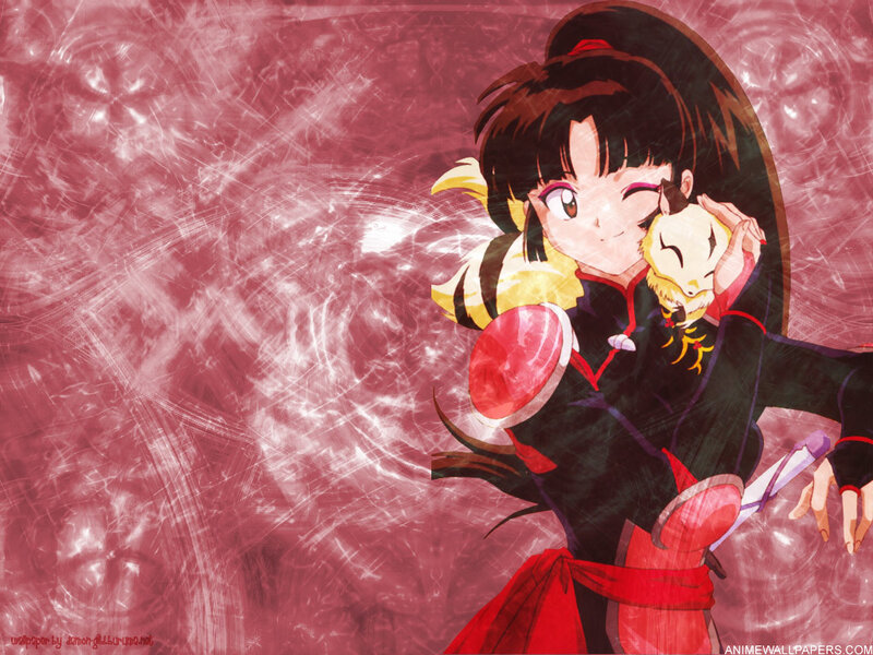Inuyasha character with small creature