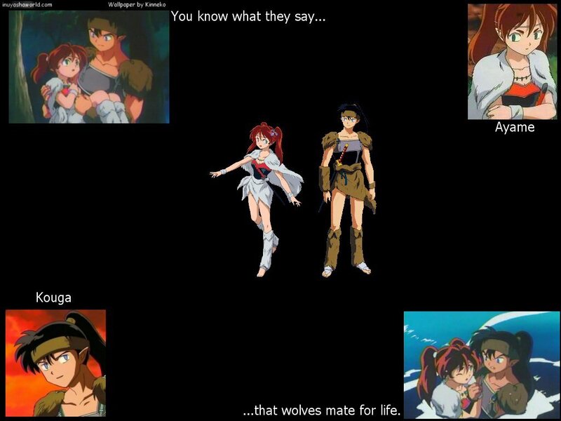 Inuyasha characters collage