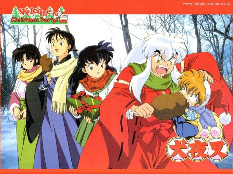 Inuyasha Christmas party