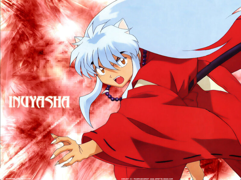 Inuyasha in action