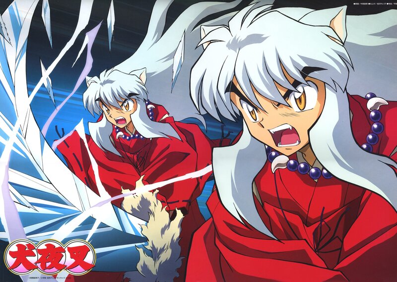 Inuyasha in action