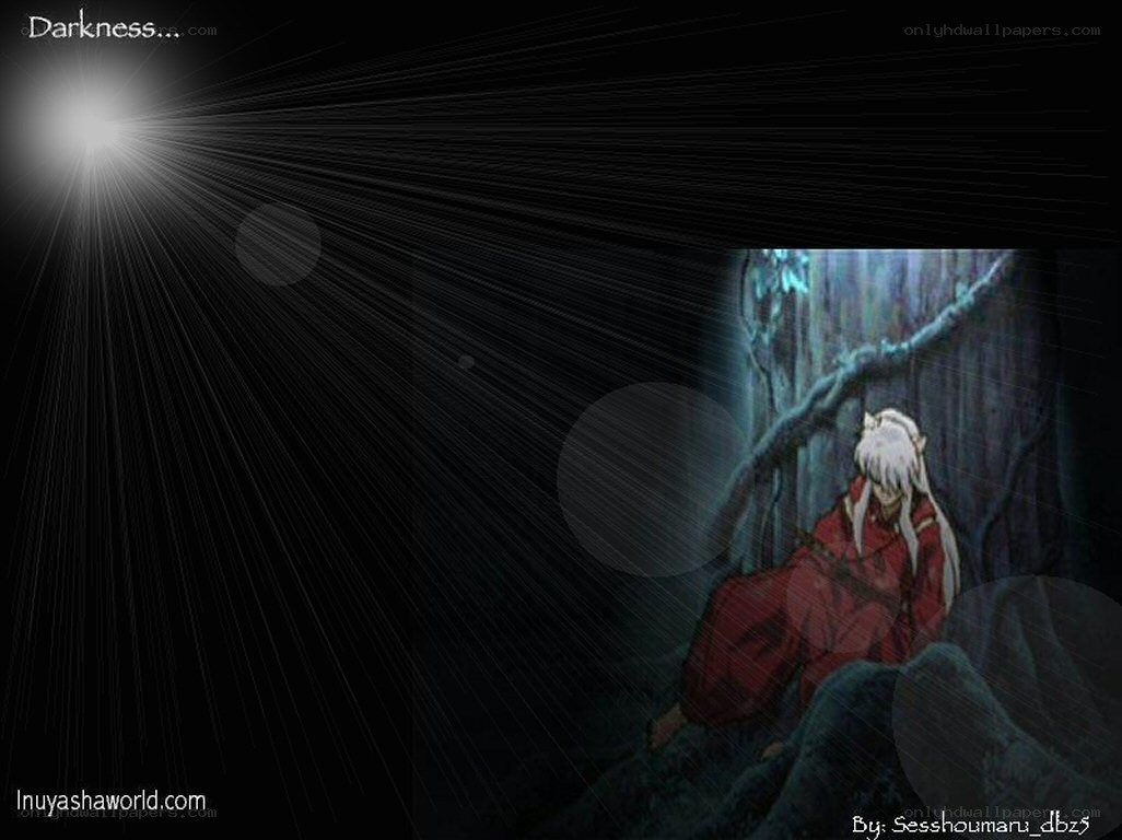 Inuyasha in the darkness