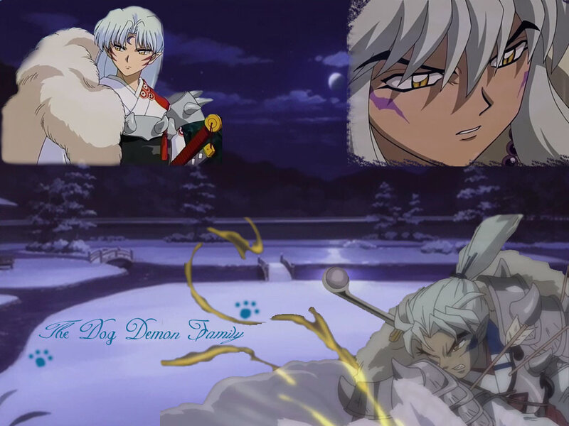 Inuyasha in the snow
