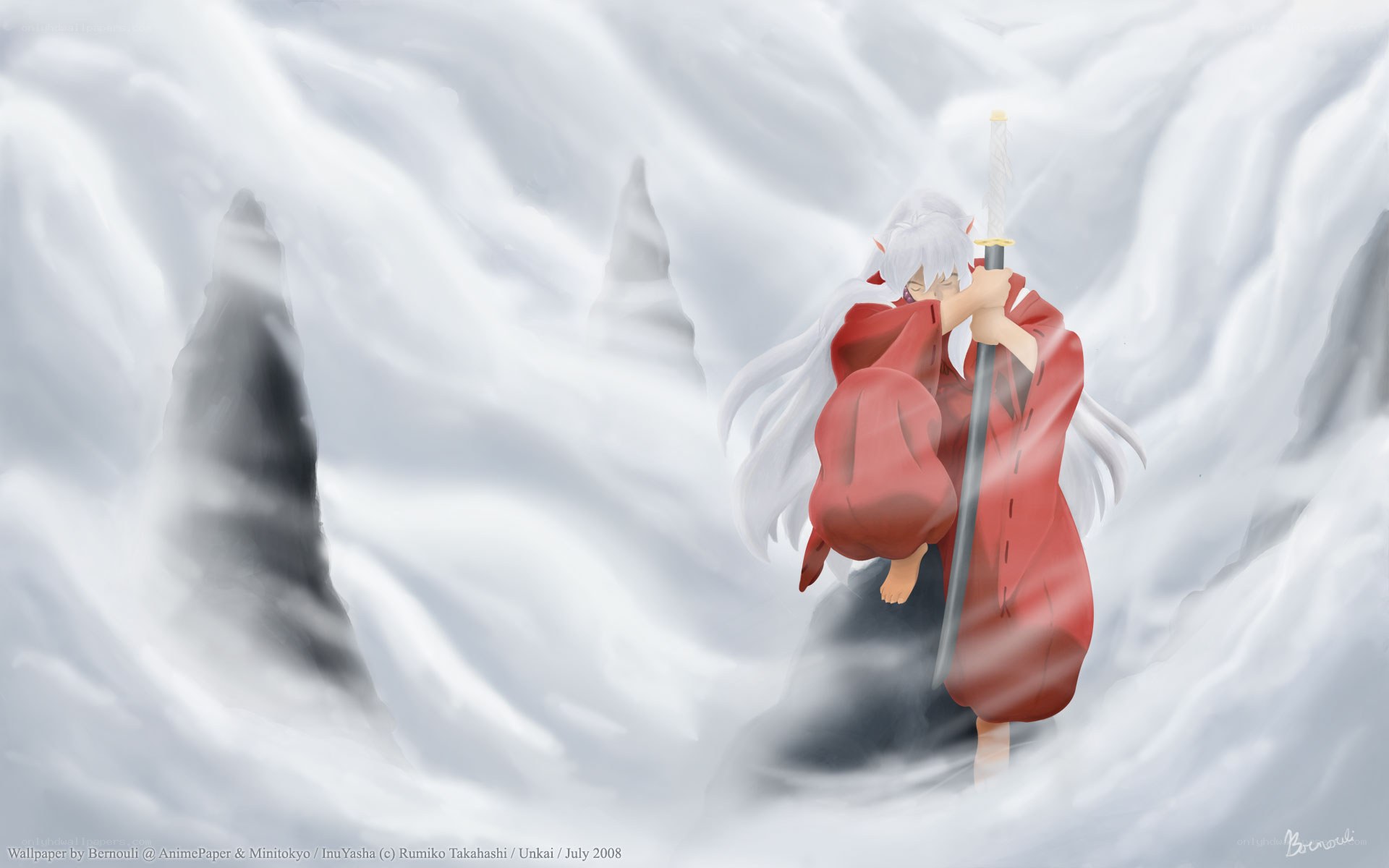 Inuyasha in the storm