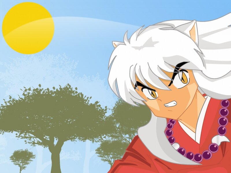 Inuyasha in the sun