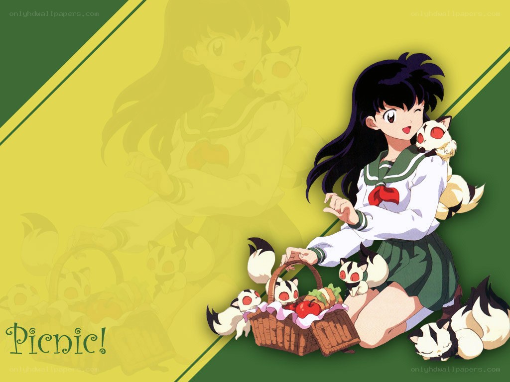 Inuyasha picnic scene