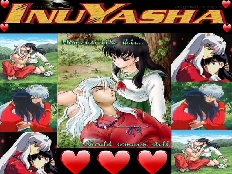 Inuyasha romantic moments