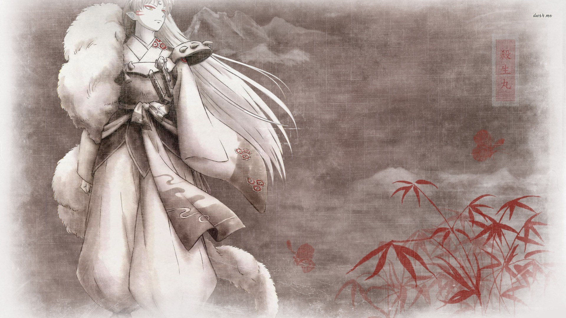 Inuyasha with the Tessaiga