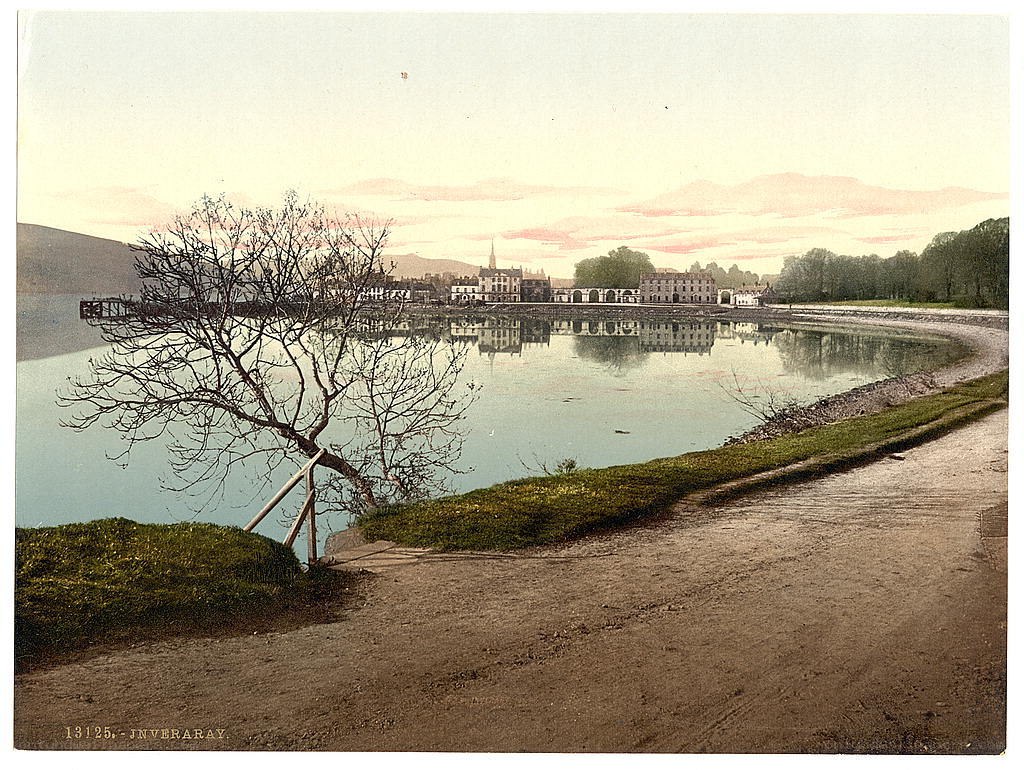 Inveraray from the shore