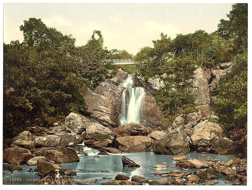 Inversnaid Falls waterfall