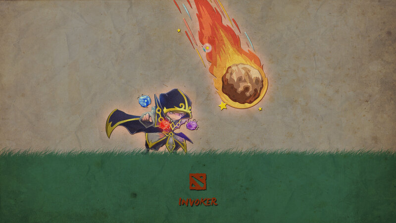 Invoker Character Casting Spell