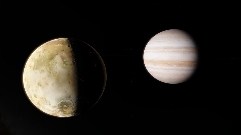 Io and Jupiter